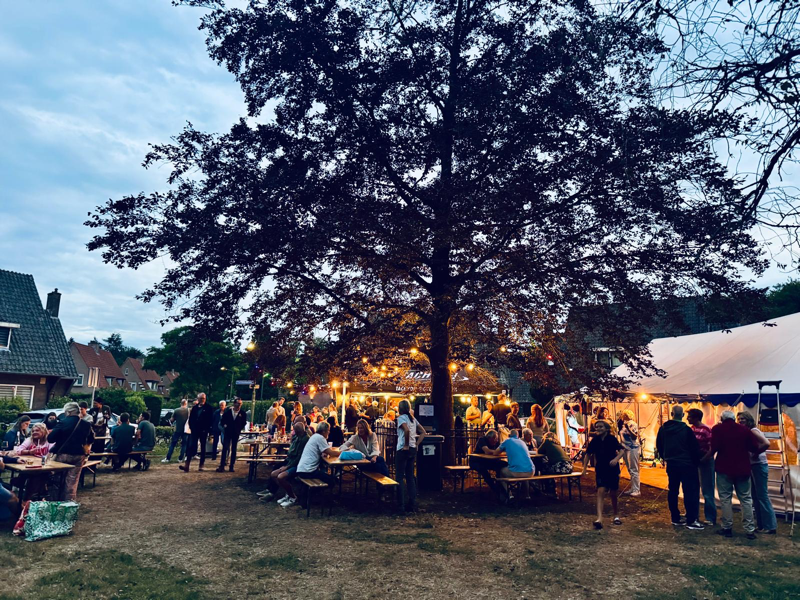 Buurtfeest in Palmstad